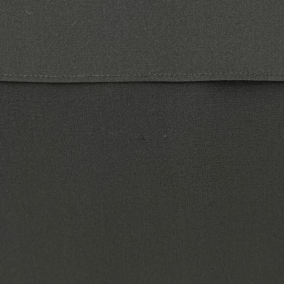 VINCE Silk Dress Womens Small Black Sleeveless Layered Shift Crew Knee Length - Picture 12 of 16